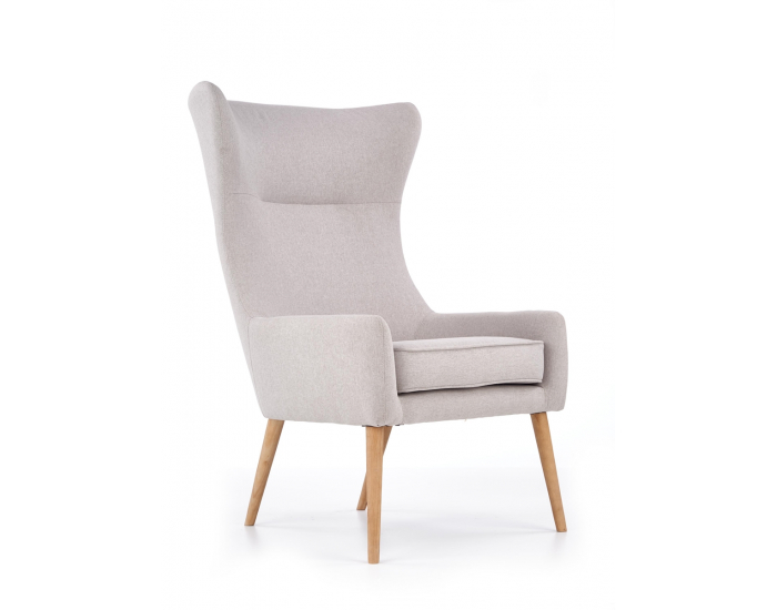 Kreslo (ušiak) Favaro 2 - svetlosivá