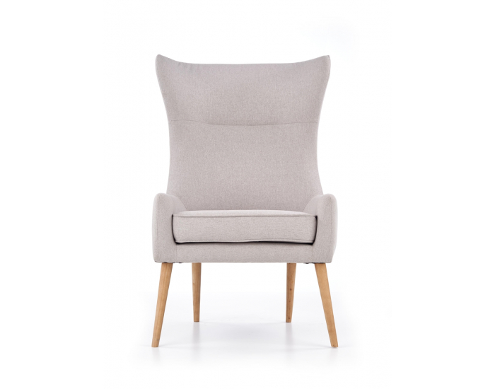 Kreslo (ušiak) Favaro 2 - svetlosivá