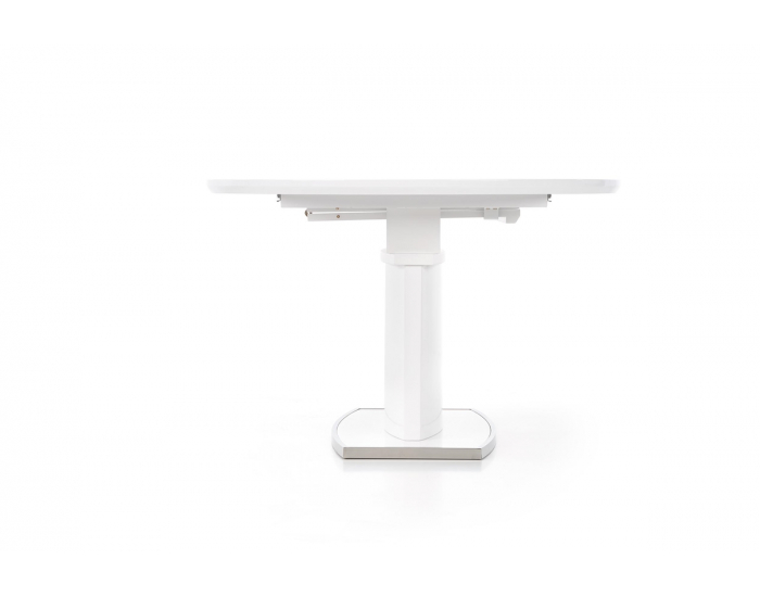 Rozkladací jedálenský stôl Federico - biely lesk