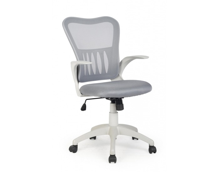 Kancelárska stolička s podrúčkami Griffin - sivá