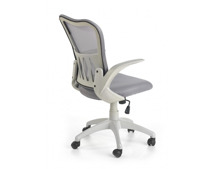 Kancelárska stolička s podrúčkami Griffin - sivá