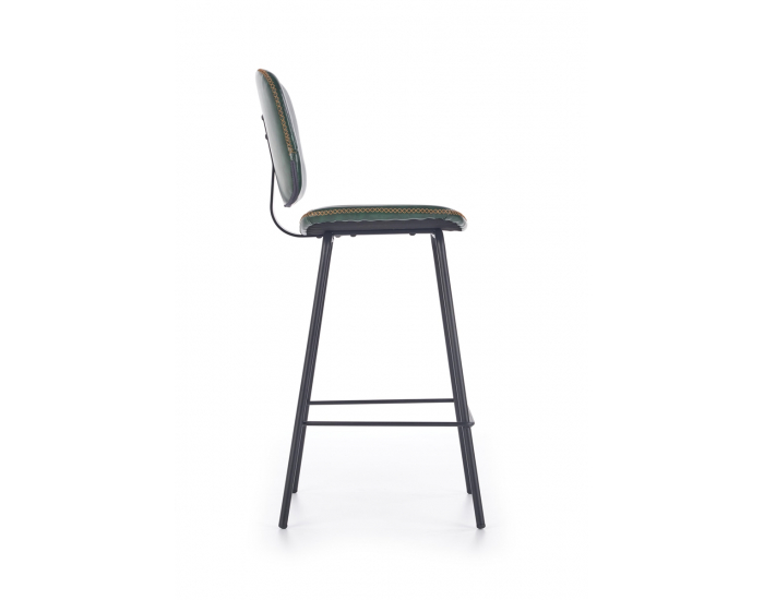 Barová stolička H-84 - tmavozelená