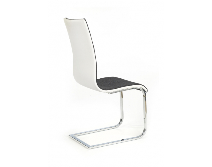 Jedálenská stolička K105 - grafit / biela