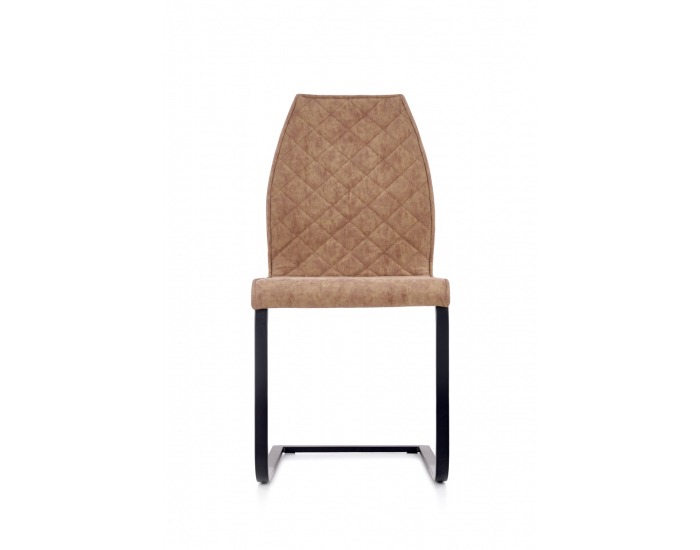 Jedálenská stolička K265 - hnedá / dub zlatý