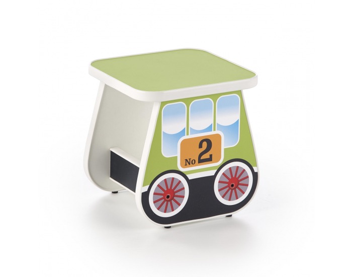 Detská taburetka Lokomo - zelená