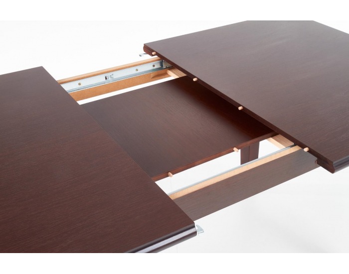 Rozkladací jedálenský stôl Marcel - tmavý orech