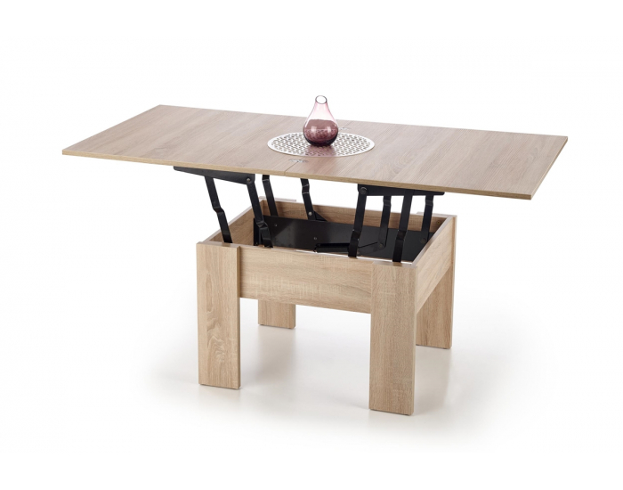 Rozkladací konferenčný stolík Serafin - dub sonoma