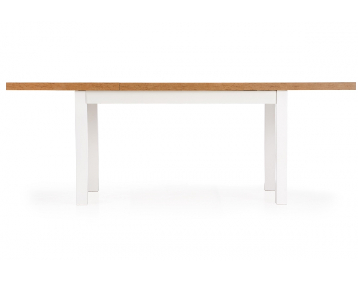 Rozkladací jedálenský stôl Tiago - dub lancelot / biela