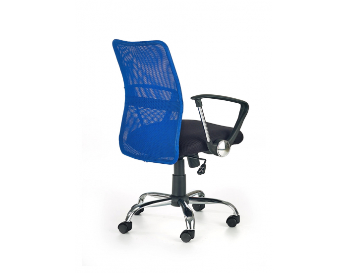 Kancelárska stolička s podrúčkami Tony - modrá / čierna
