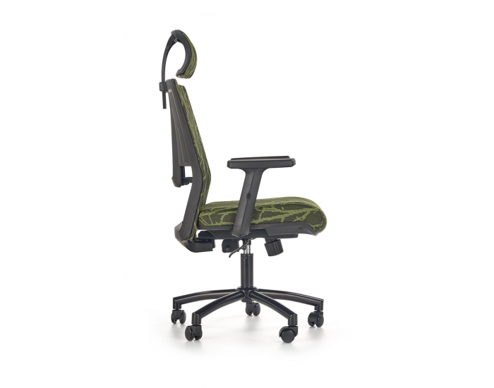 Kancelárska stolička s podrúčkami Tropic - zelená / čierna