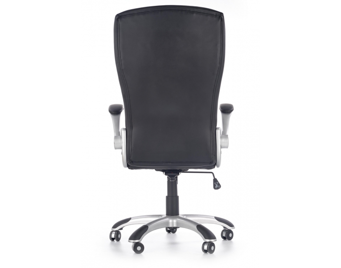 Kancelárska stolička s podrúčkami Upset - čierna / sivá / biela