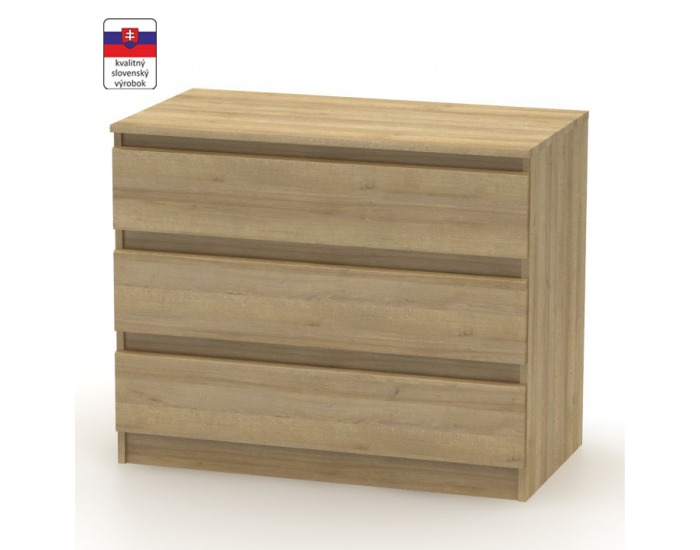 Zásuvková komoda Hany 003 - dub riviera