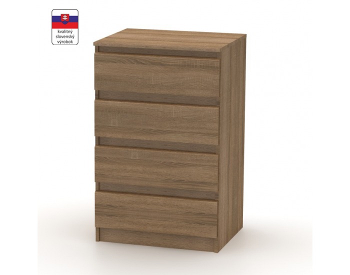 Zásuvková komoda Hany 014 - bardolino tmavé