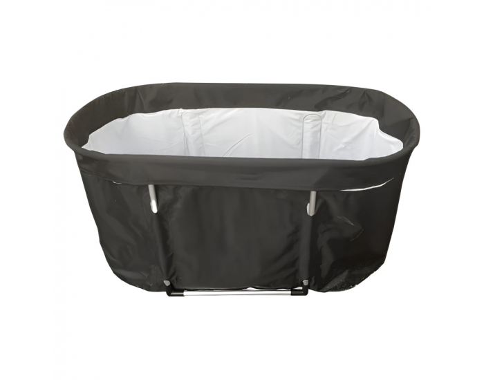 Prenosná skladacia vaňa na otužovanie Harto 290 l - čierna