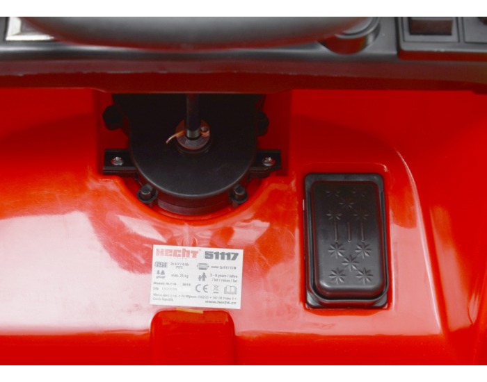 Detské elektrické autíčko 51117 - červená