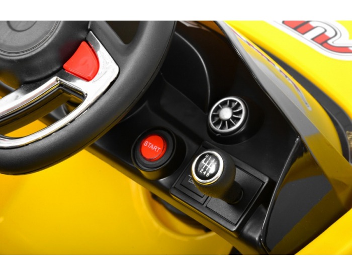 Detské elektrické autíčko 51118 - žltá