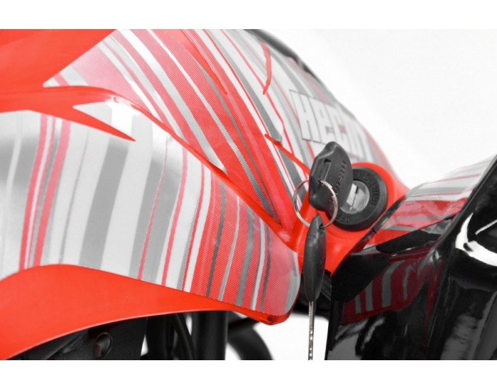 Detská elektrická štvorkolka 54800 - červená