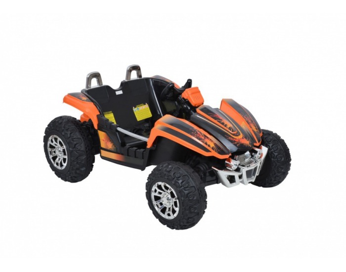 Detské elektrické autíčko 56058 - oranžová