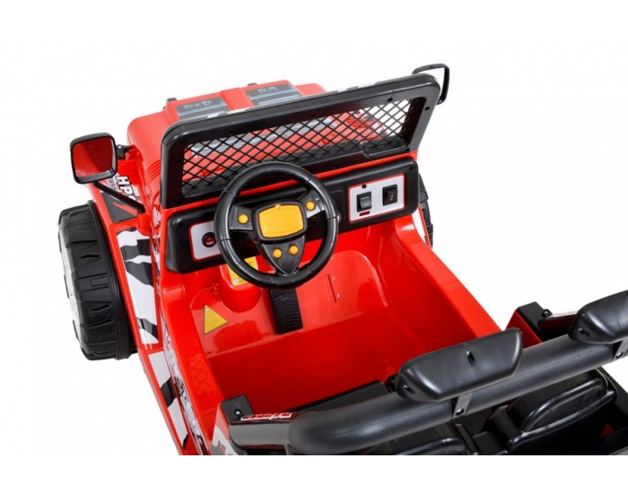 Detské elektrické autíčko 56185 - červená