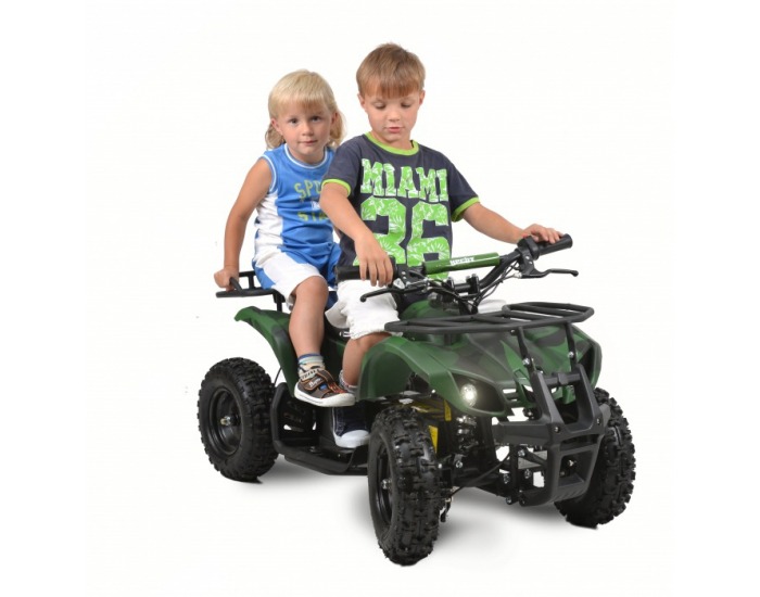 Detská elektrická štvorkolka 56801 - army