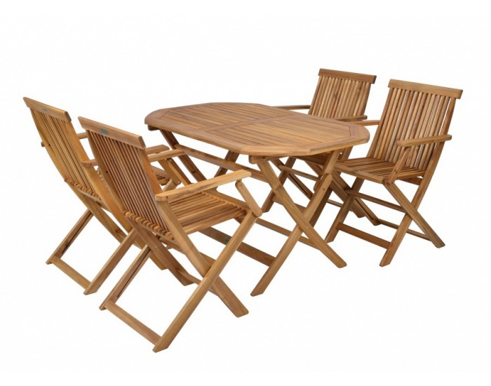 Drevený záhradný set Basic Set 4 - akácia