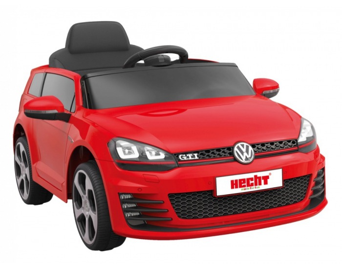 Detské elektrické autíčko Volkswagen GOLF A7 GTI - červená