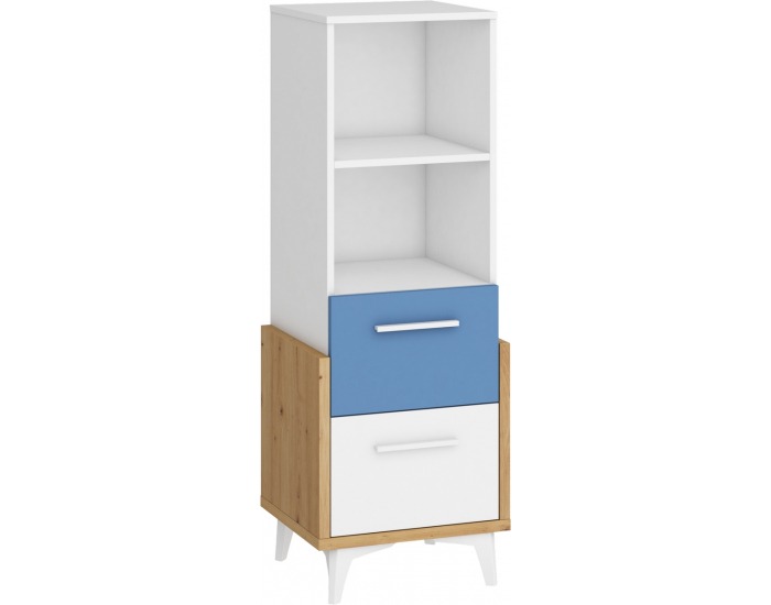 Detská izba Hey - dub artisan / biela / modrá