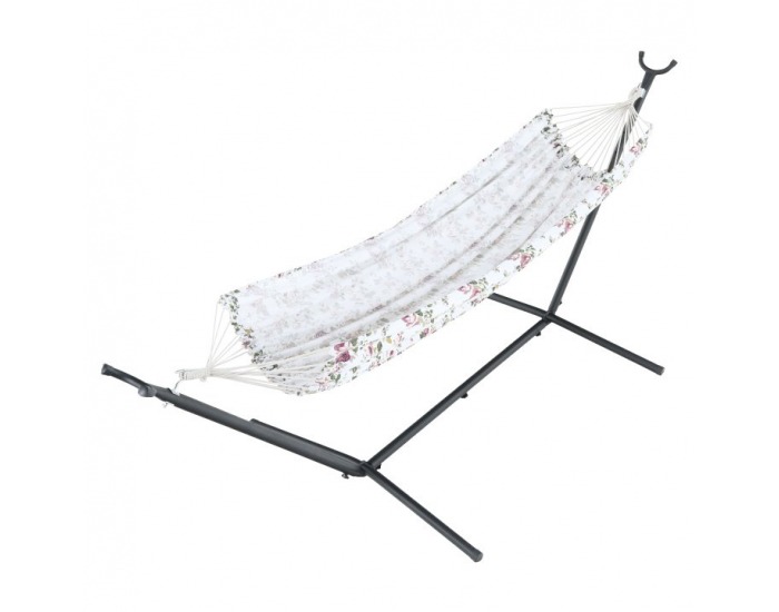 Hojdacia sieť Havana 145x200 cm - vzor kvety