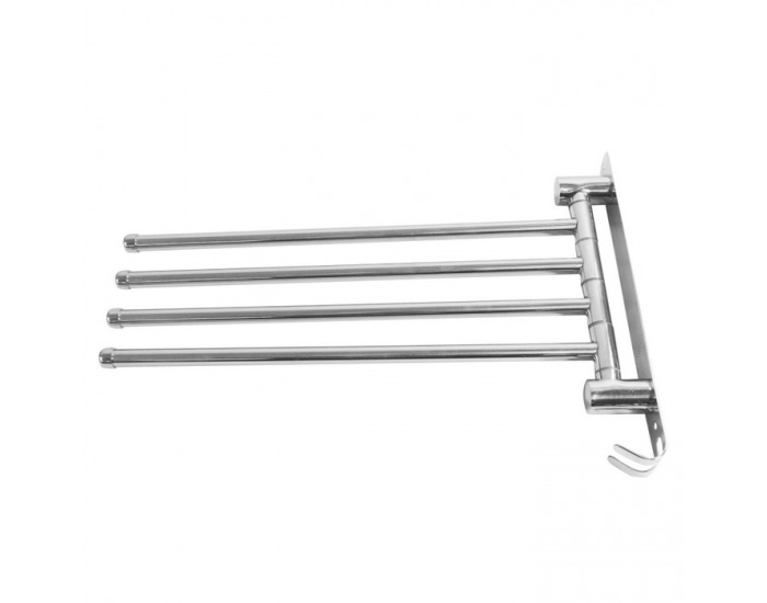 Držiak na uteráky Holder - strieborná