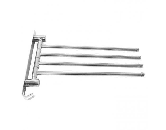 Držiak na uteráky Holder - strieborná