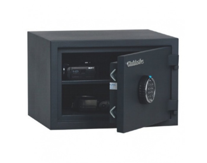 Žiaruvzdorný trezor s elektronickým zámkom Home Safe 20 - čierna