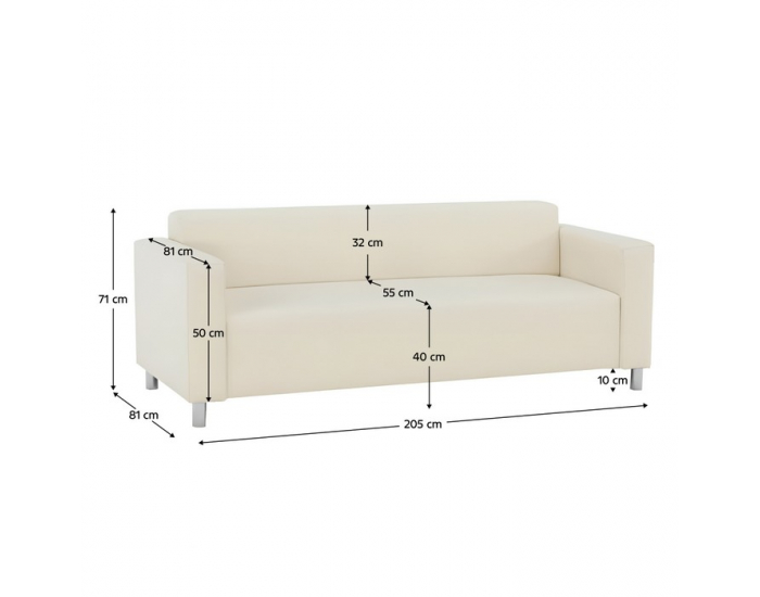 Trojsedačka Homker - béžová