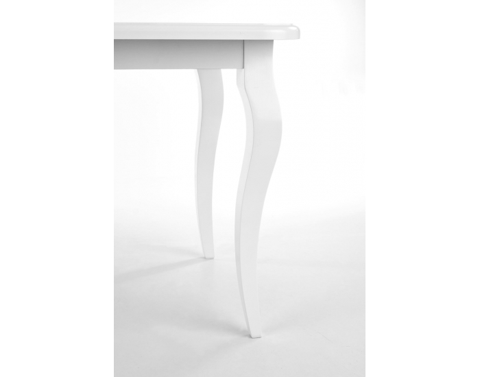 Rustikálny rozkladací jedálenský stôl Horacy - biela