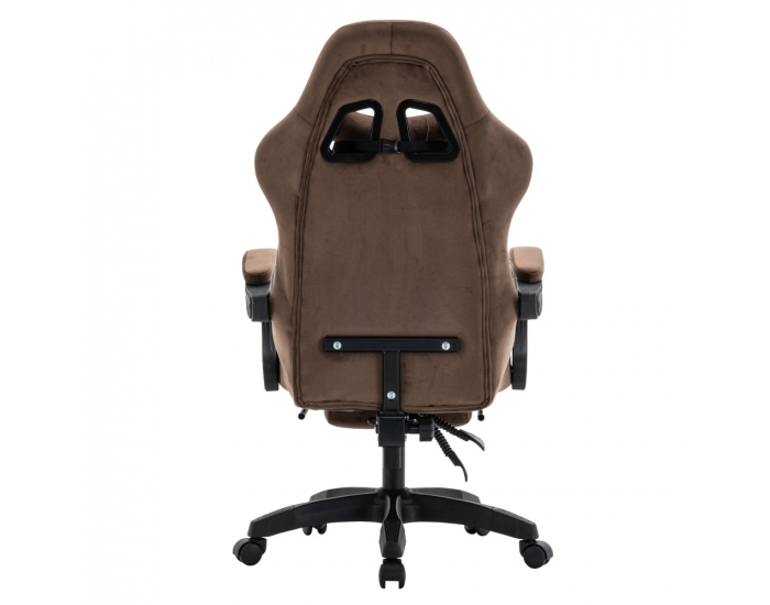 Herné kreslo Hospo - hnedá / biela