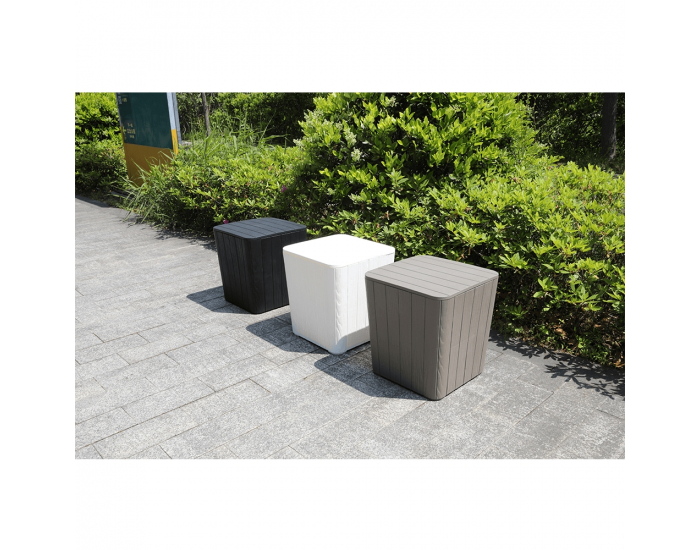 Záhradná truhlica Iblis - čierna