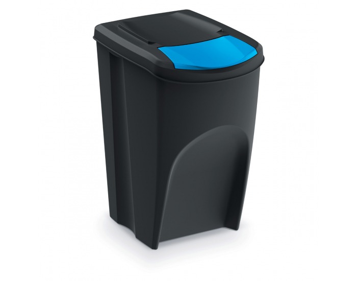 Odpadkový kôš na triedený odpad (3 ks) IKWB35S3 35 l - čierna / kombinácia farieb