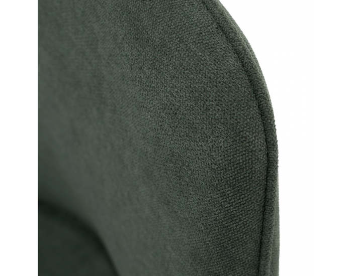 Jedálenské kreslo Ilkom - zelená / čierna