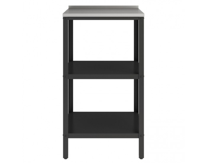 Záhradný kuchynský ostrovček Ines Typ 1 - čierna