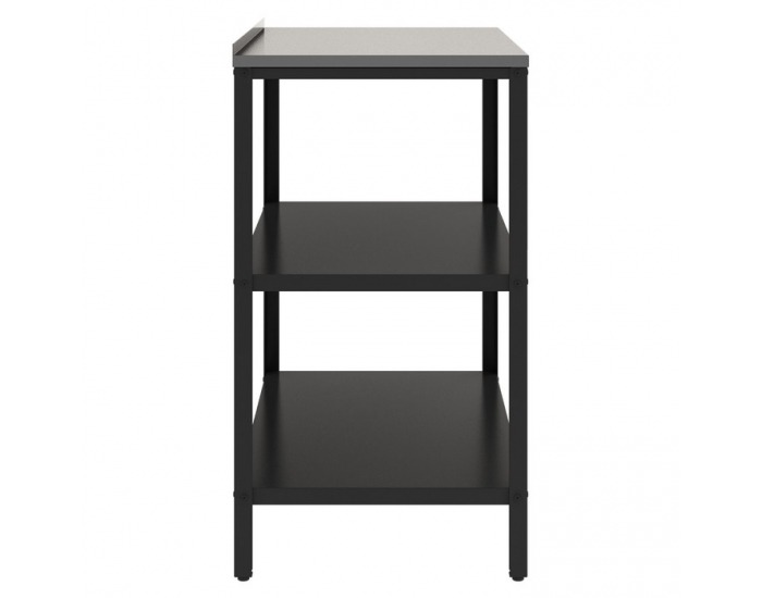 Záhradný kuchynský ostrovček Ines Typ 2 - čierna