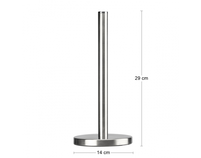 Kovový stojan na kuchynské utierky Inox - nerezová