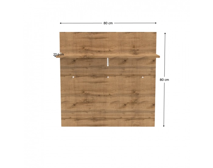 Vešiakový panel Iria B - dub wotan / biela