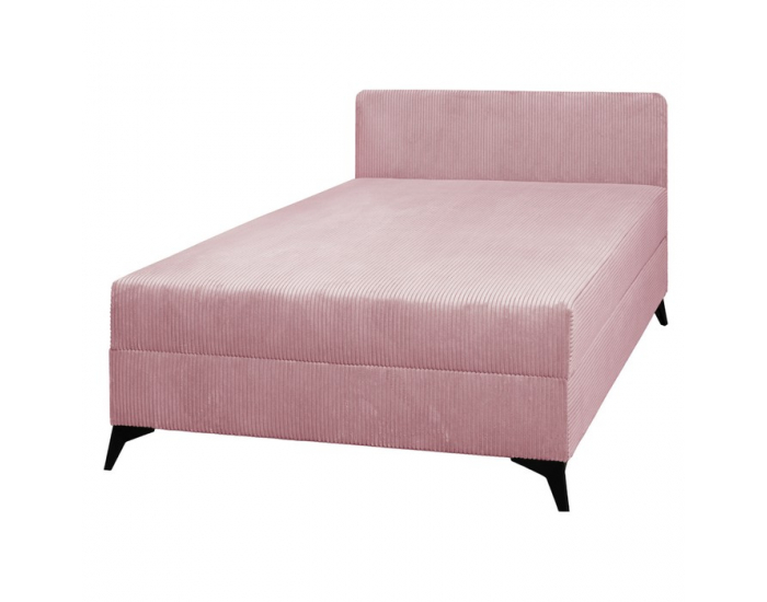 Čalúnená jednolôžková posteľ (váľanda) Isib 120 - ružová