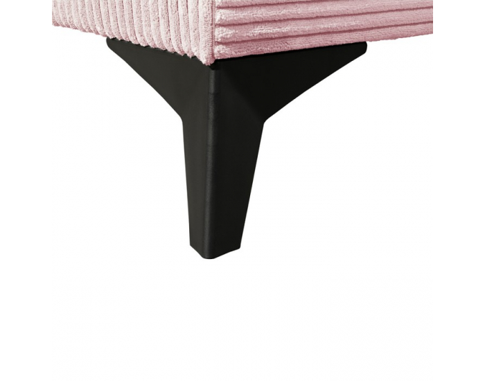 Čalúnená jednolôžková posteľ (váľanda) Isib 120 - ružová