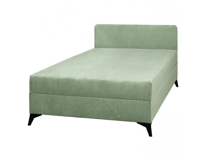 Čalúnená jednolôžková posteľ (váľanda) Isib 120 - zelená