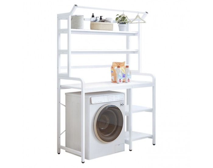 Regál na práčku Jabir - biela