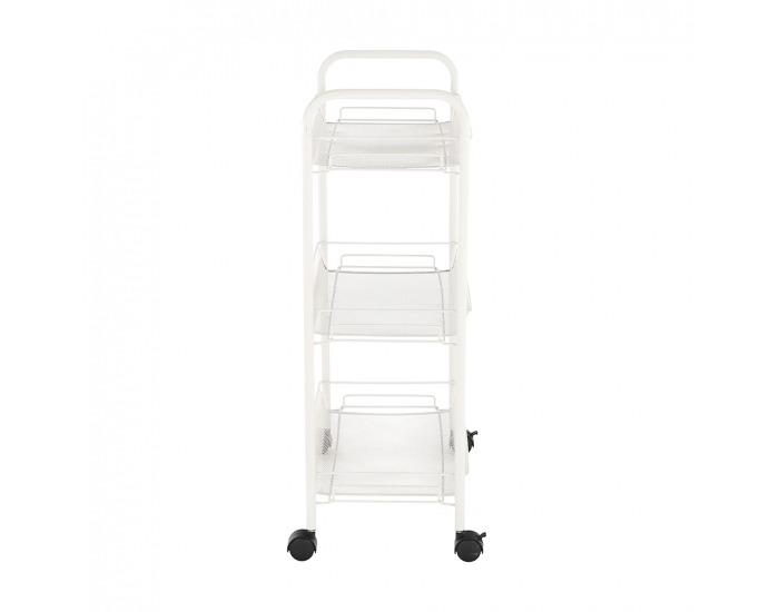 Servírovací stolík na kolieskach Jaron - biela