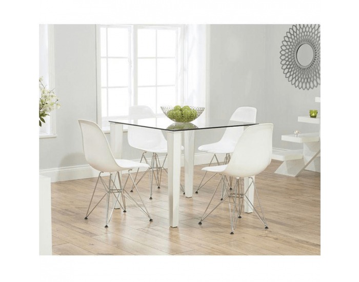 Jedálenská stolička Anisa 2 New - biela