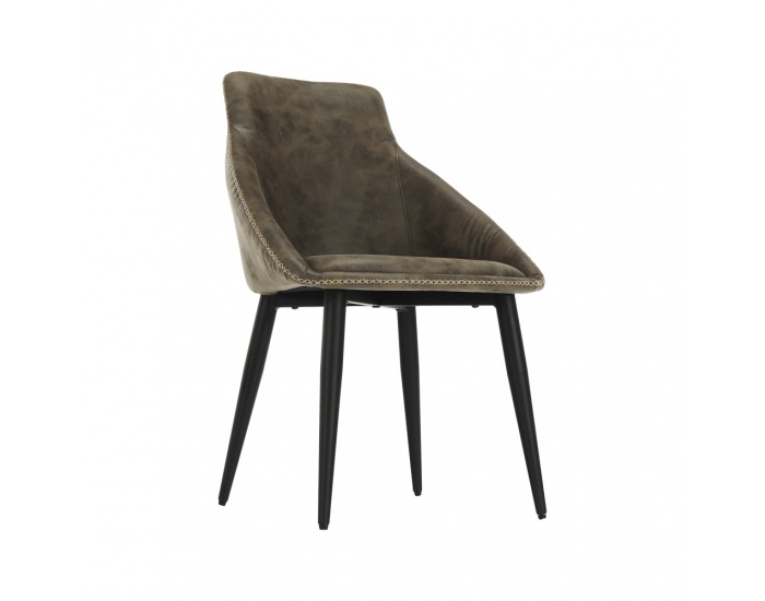 Jedálenská stolička Daray - hnedá