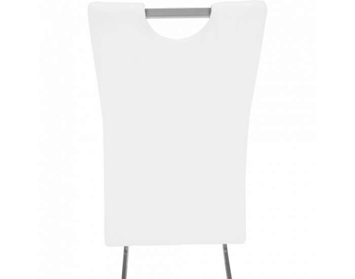 Jedálenská stolička Dekoma - biela