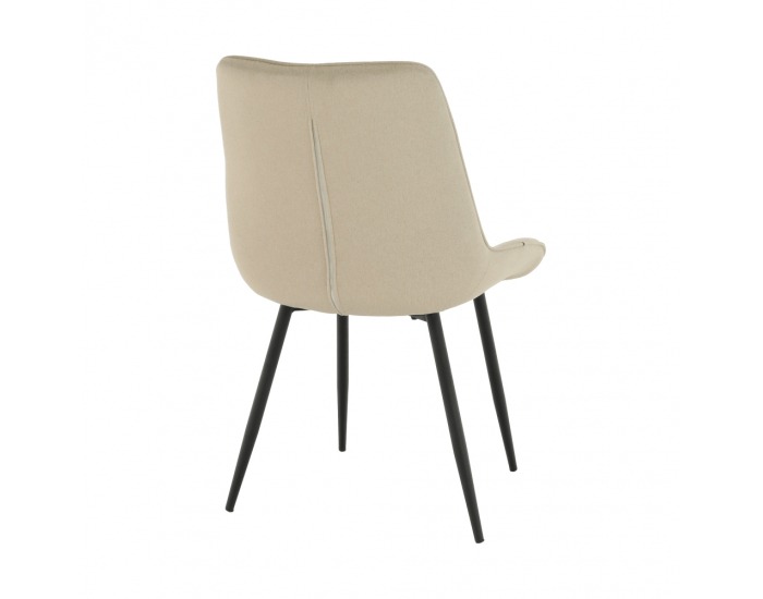 Jedálenská stolička Sarin - béžová / čierna